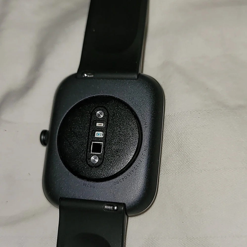 Amazfit BIP 3‎ Pro by Zepp Smart Fitness Watch With Charger Black Band